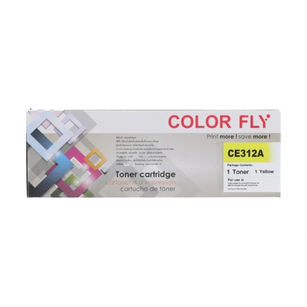 COLOR FLY Toner-Re HP 126A CE312A Y - A0168405