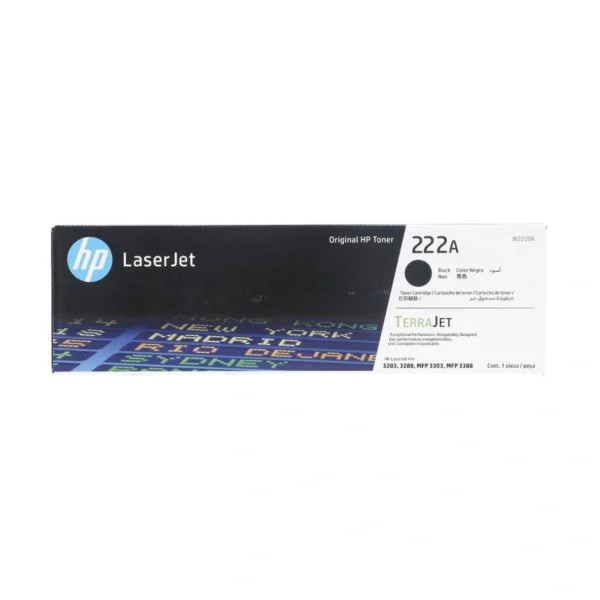 HP Toner Original 222A W2220A BK - A0166775