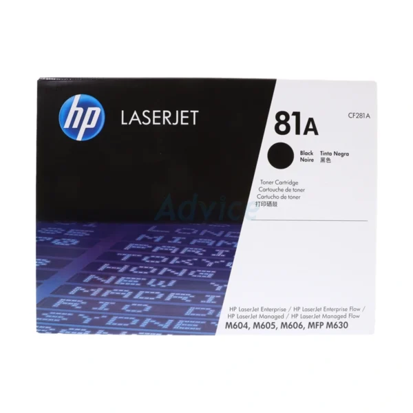 HP Toner Original 81A CF281A - A0113929