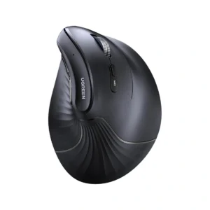 ยูกรีน เมาส์ไร้สาย Bluetooth 25444 Multi-mode Vertical สีดํา