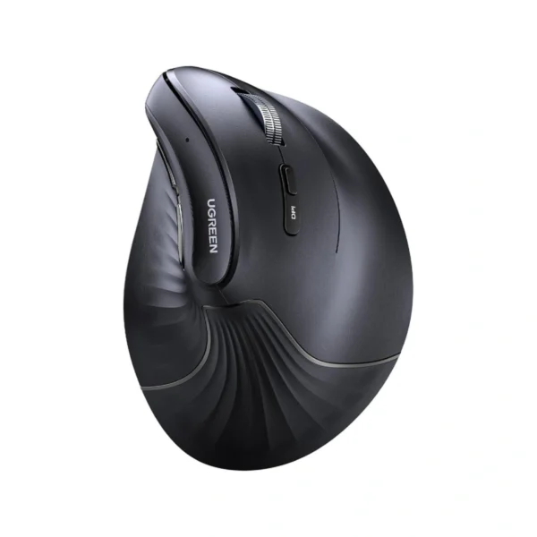 ยูกรีน เมาส์ไร้สาย Bluetooth 25444 Multi-mode Vertical สีดํา
