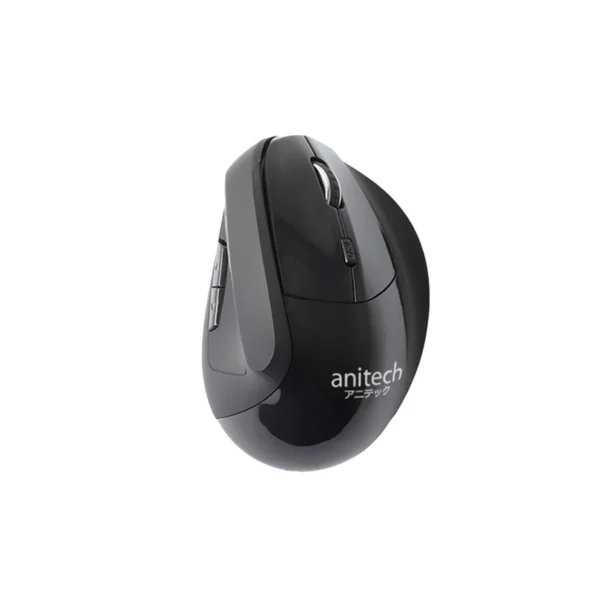 แอนิเทค เมาส์ไร้สาย Vertical Mouse W225 สีดํา