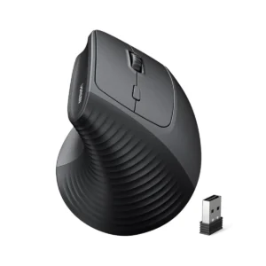 ยูกรีน เมาส์ไร้สาย Vertical รุ่น 65042 สีดํา