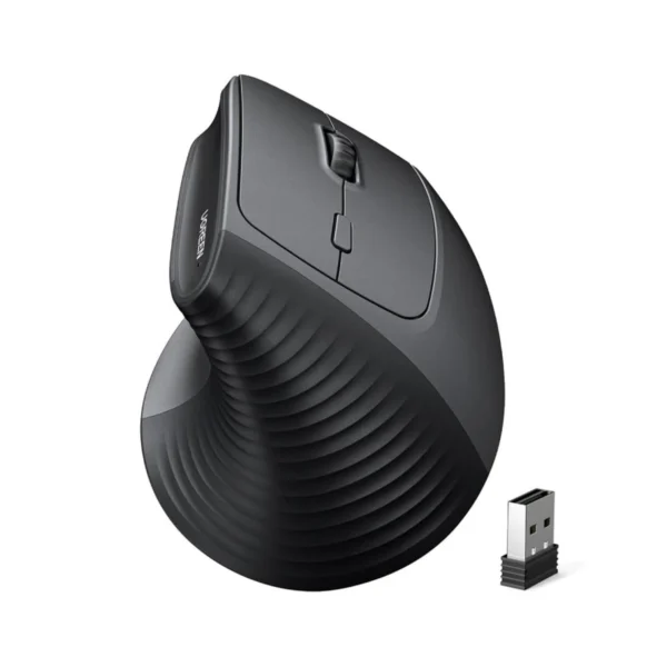 ยูกรีน เมาส์ไร้สาย Vertical รุ่น 65042 สีดํา
