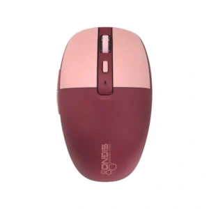 ซิกโน เมาส์ไร้สาย Bluetooth Mouse รุ่น BM-193 สีชมพู