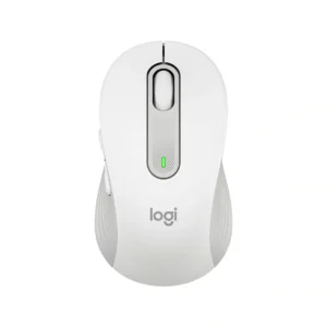 โลจิเทค เมาส์ไร้สาย Bluetooth Mouse รุ่น M650 Signature สีออฟไวท์