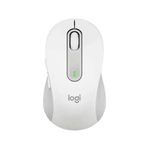โลจิเทค เมาส์ไร้สาย Bluetooth Mouse รุ่น M650 Signature สีออฟไวท์