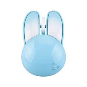 โมฟี่ เมาส์ไร้สาย RABBIT สีน้ําเงิน