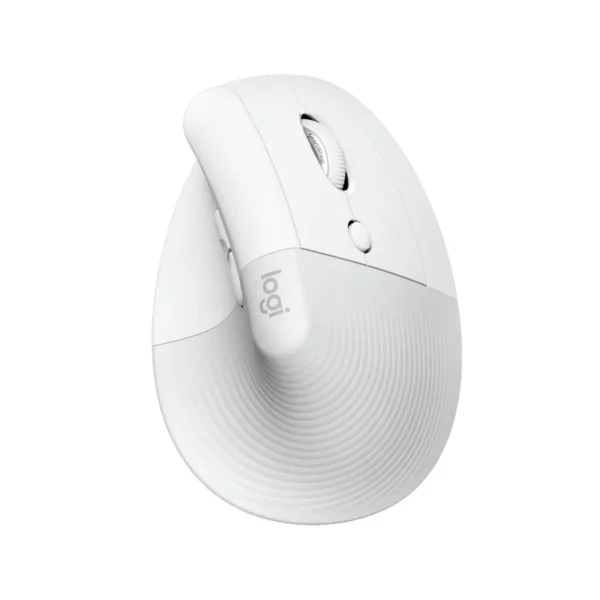 โลจิเทค เมาส์ไร้สาย Bluetooth Vertical Mouse Lift สีเทาอ่อน