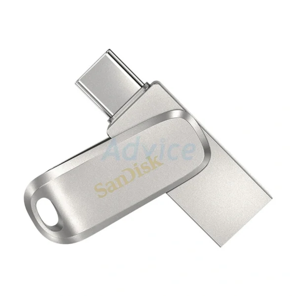 SANDISK 32GB Flash Drive Ultra Dual Drive Luxe (SDDDC4-032G-G46) Type-C Silver - A0130778