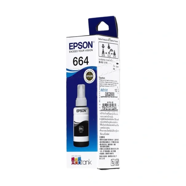 EPSON 664 T6641 BK 70ml. - A0062668