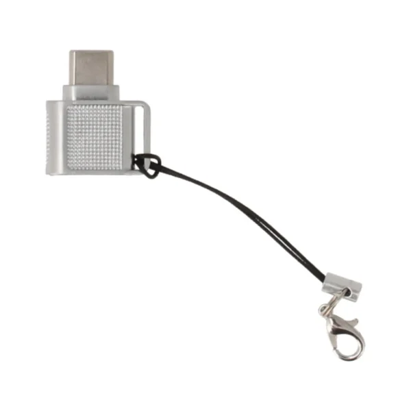 บลูบ็อกส์ การ์ดรีดเดอร์ LinkMate USB-C to TF/Micro SD with Zinc Alloy External สีเงิน