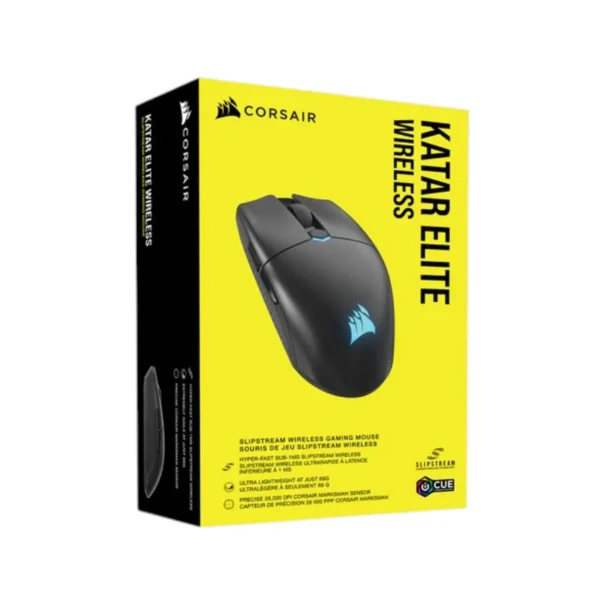 CORSAIR GAMING MOUSE KATAR ELITE WIRELESS - เมาส์เกมมิ่งไร้สาย น้ําหนักเบา