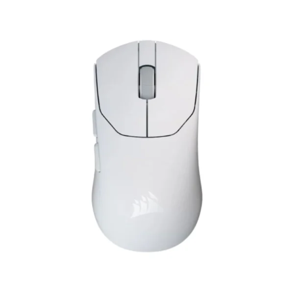 CORSAIR SABRE V2 PRO WIRELESS - เมาส์เกมมิ่งไร้สาย น้ําหนักเบา ตั้งมาโครได้ WIRELESS WHITE
