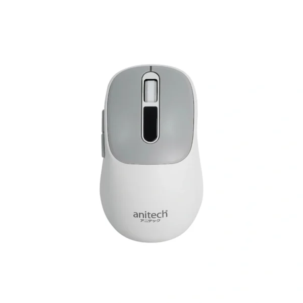 เมาส์ไร้สาย 2ระบบ 2.4G + บูลธูท รุ่น W242-WH คลิกเงียบ DPI: 800-1200(ค่าเริ่มต้น)