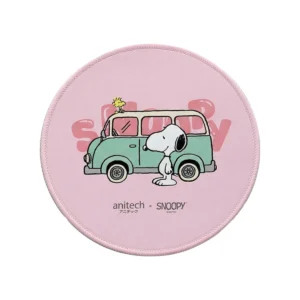it-gadget-15000-1084 Anitech X Snoopy4 Mouse Pad รุ่น SNP-MP011-PI แผ่นรองเมาส์ผิวเรียบ ฐานยางกันลื่น