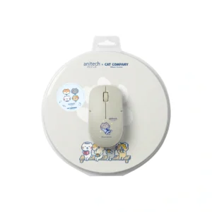 it-gadget-15000-1088 ชุดคอมโบเซ็ตเม้าส์ไร้สาย+แผ่นรองเม้าส์ CAT-WMP01-GY