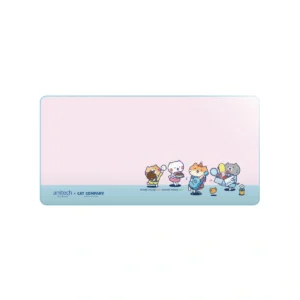 it-gadget-15000-1090 Anitech แผ่นรองเมาส์ CAT-MP013-PI ขนาด : 800x400 มม.หนา : 3 มม.วัสดุ : แผ่นยาง + ผ้า