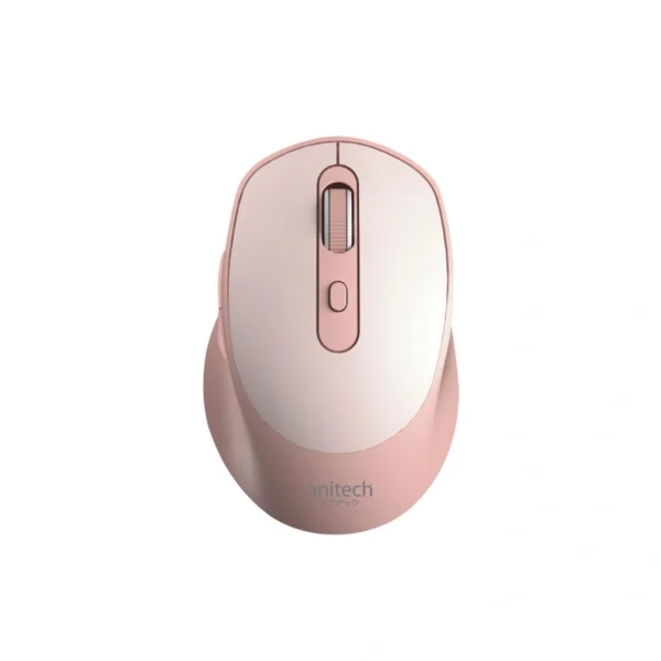 เมาส์ไร้สาย รองรับการเชื่อมต่อ: Wireless 2.4G และ Bluetooth W243-PINK