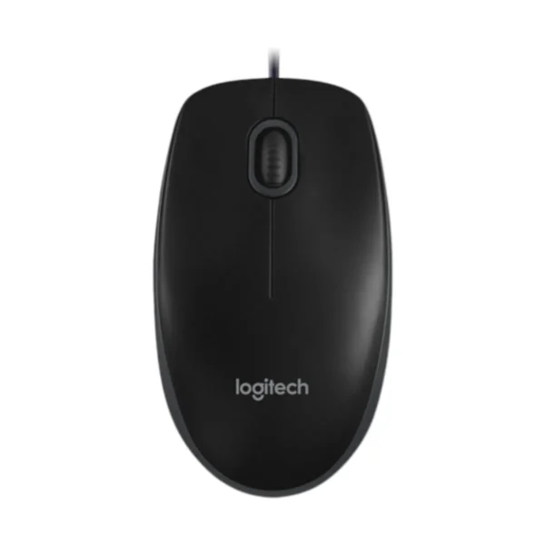MOUSE (เมาส์) LOGITECH USB B100 (BLACK)