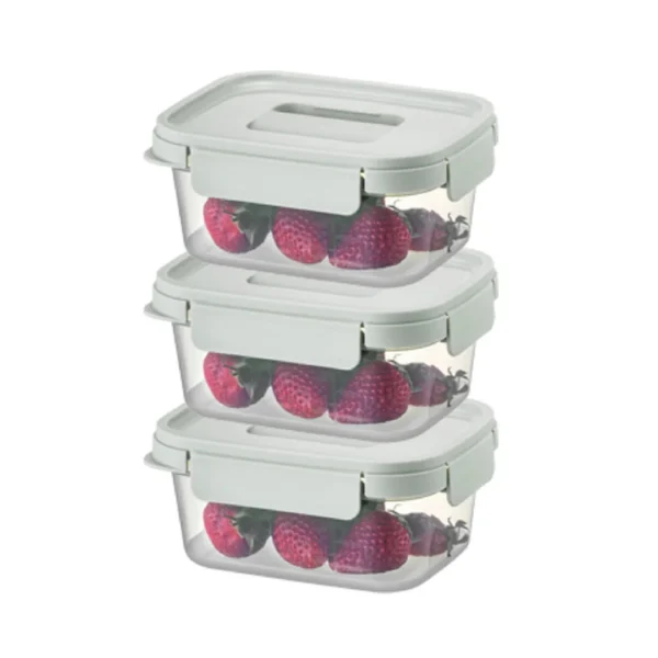 locknlock-030 ล็อกแอนด์ล็อก กล่องอาหาร รุ่น LTN330S3 920 มล. x 3