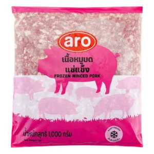 เอโร่ หมูบดผสมมัน 20% แช่แข็ง 1 กก.