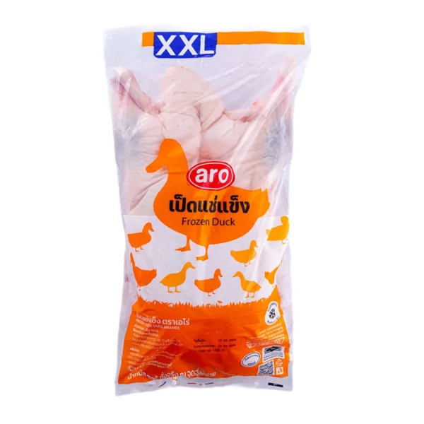 เอโร่ เป็ดแช่แข็งล้วงเครื่องใน ไซส์ XXL 3.2-3.4 กก./ชิ้น