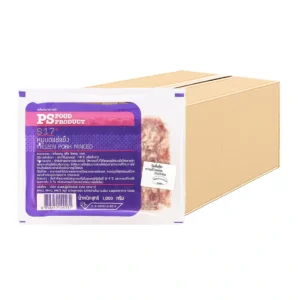 meat-poultry-0048 พีเอสฟู้ดส์ หมูบดแช่แข็ง 1 ลัง (1 กก. x 10)