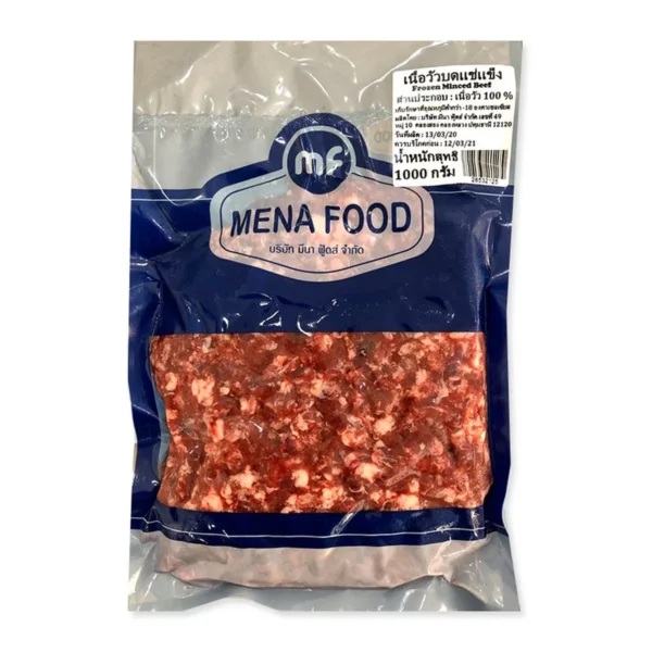meat-poultry-0052 มีนาฟู้ดส์ เนื้อวัวบดแช่แข็ง 1 กก.
