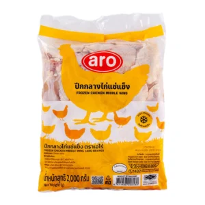 meat-poultry-0102 เอโร่ ปีกกลางไก่ 2 กก.