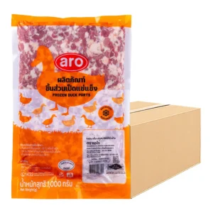 meat-poultry-0126 เอโร่ เนื้อเป็ดบดแช่แข็ง 1 ลัง (1 กก. x 12)