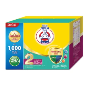 milk-powder-15000-024 ตราหมี เบบี นมผงดัดแปลงสูตรต่อเนื่องสําหรับทารกและเด็กเล็ก สูตร 2 2.5 กก.