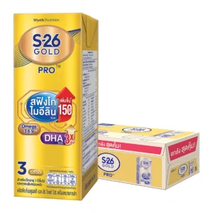 milk-powder-15000-040 เอส-26 ยูเอชที โกลด์ โปร รสจืด 180 มล. x 27