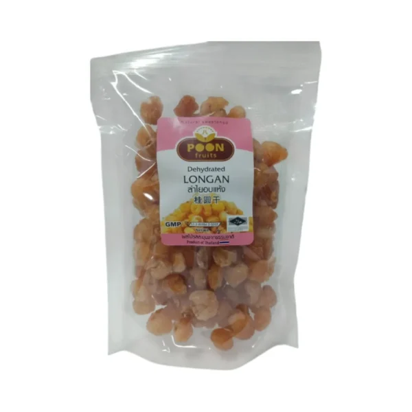 Thong Poon ลําไยอบแห้งสีทอง (Golden Longan) 450 กรัม