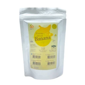 Wel-B Freeze-dried Banana Diced 5x5mm 100g (เวลบี กล้วยกรอบหั่นเต๋า 5x5mm 100กรัม)