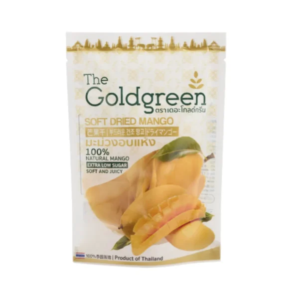 [ซองเดี่ยว] The Goldgreen - มะม่วงอบแห้ง SOFT DRIED MANGO 200 กรัม