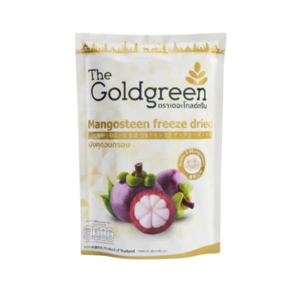 [ซองเดี่ยว] The Goldgreen - มังคุดอบกรอบ MANGOSTEEN FREEZEDRIED 72 กรัม