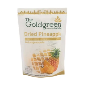 [ซองเดี่ยว] The Goldgreen - สับปะรดภูแลอบแห้ง DRIED PINEAPPLE 100 กรัม