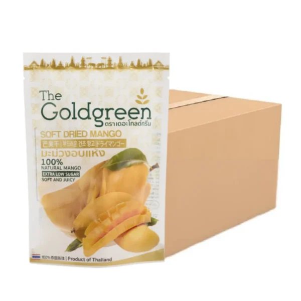 [แพคโปร10] The Goldgreen - มะม่วงอบแห้ง SOFT DRIED MANGO 200 กรัม