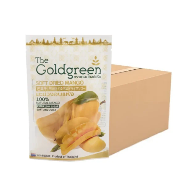 [แพคโปร20] The Goldgreen - มะม่วงอบแห้ง SOFT DRIED MANGO 200 กรัม