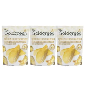 [แพคโปร3] The Goldgreen - ทุเรียนหมอนทองอบกรอบ DURIAN MONTHONG FREEZE DRIED 78 กรัม