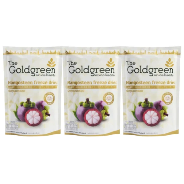 [แพคโปร3] The Goldgreen - มังคุดอบกรอบ MANGOSTEEN FREEZEDRIED 72 กรัม