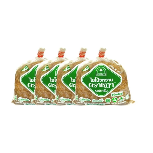 nuts-whole-grains-0138 ชุด 4 ถุง x ไชโป๊หวาน ชนิดฝอย ตราชฎา 500 กรัม ตํานาน 70 ปี เหมาะสําหรับผัดไข่ ไม่ใส่ผงชูรส ไม่ใส่สี