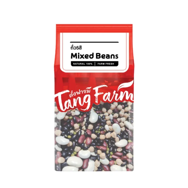 ถั่ว5สี 500 กรัม ( Mixed Beans ) Tang Farm Brand