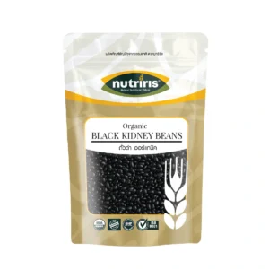 nuts-whole-grains-0172 ถั่วดํา ออร์แกนิค 350 กรัม ไม่มีสารตกค้าง มีอย สะอาด ถูกหลักอนามัย (Organic Black Beans) NUTRIRIS Brand