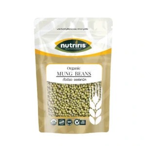 ถั่วเขียว ออร์แกนิค 400 กรัม  (Organic Mung Beans) NUTRIRIS Brand