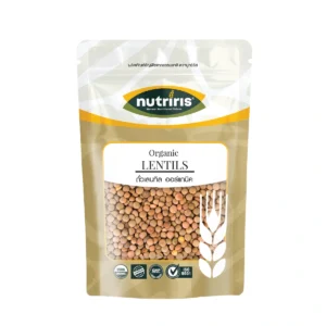 ถั่วเลนทิล ออร์แกนิค100% 400 กรัม  (Organic Lentil) NUTRIRIS Brand