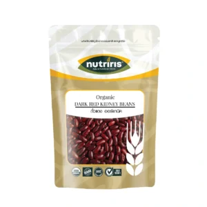 ถั่วแดง ออร์แกนิค 350 ก (Organic Dark Red Kidney Beans) NUTRIRIS Brand