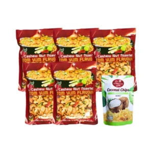 nuts-whole-grains-0224 ศรีวรรณา 5 แถม 1 กาหยีภูเก็ตน้องโอ เม็ดมะม่วงหิมพานต์ รสชาติต้มยํา 120 กรัม แถมฟรี ศรีวรรณามะพร้าวอบกรอบ 40 กรัม