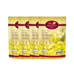 nuts-whole-grains-0234 ศรีวรรณา ทุเรียนหมอนทองอบกรอบ 30 กรัม 3 แถม 1 ( Freeze Dried Crispy Durian 30 g. Buy 3 Get 1 Free)